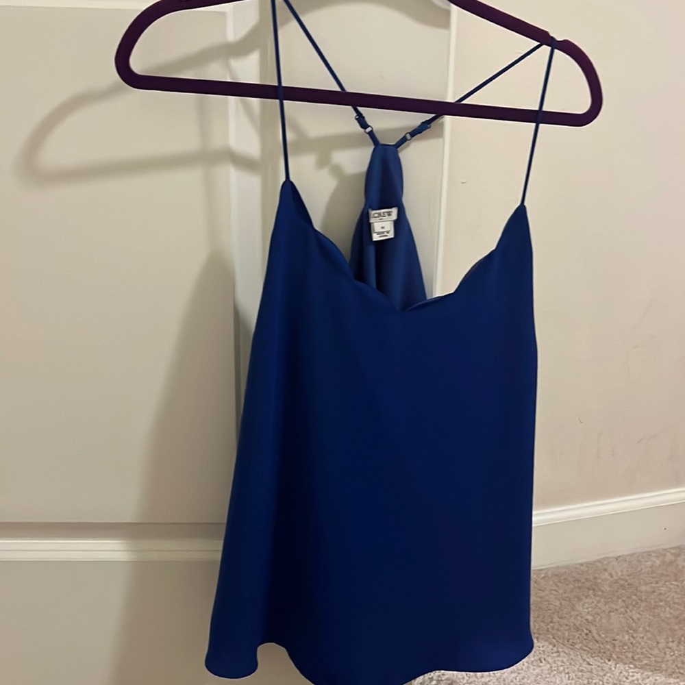 J Crew Factory Scalloped Cami Top